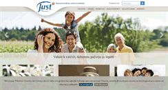 Desktop Screenshot of naturaljust.si